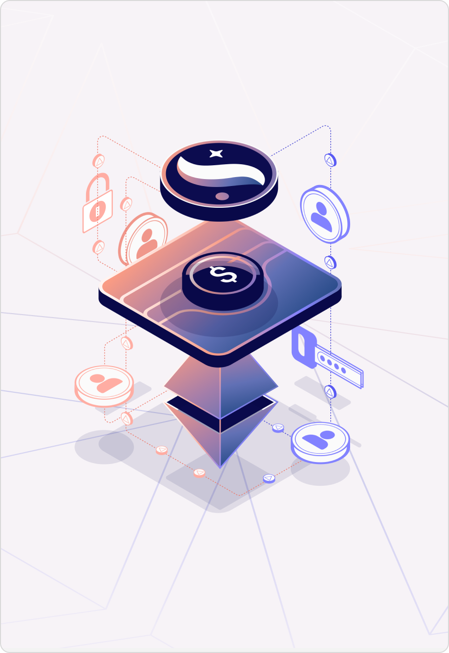 Starknet token ecosystem illustration