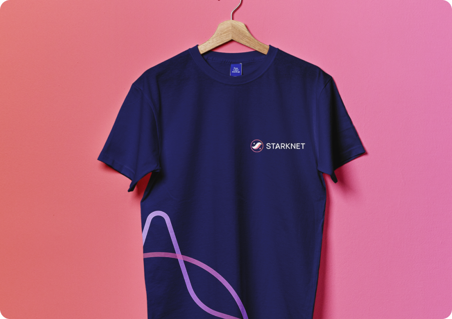 Starknet branded t-shirt